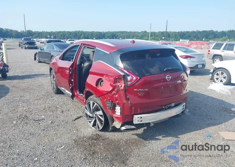 2016 Nissan Murano Platinum z USA, uszkodzony, nr VIN 5N1AZ2MH2GN103371
